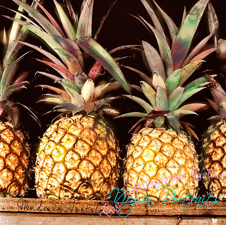 Pineapples ornament
